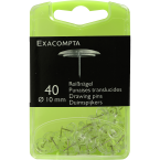 Box of 40 flat head pins...