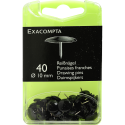 Exacompta Plastic Drawing Pins/ Pc.
