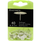 Boîte de 40 punaises -...