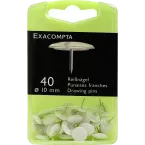 Exacompta Plastic Drawing Pins/ Pc.