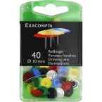 Exacompta Plastic Drawing Pins/ Pc.