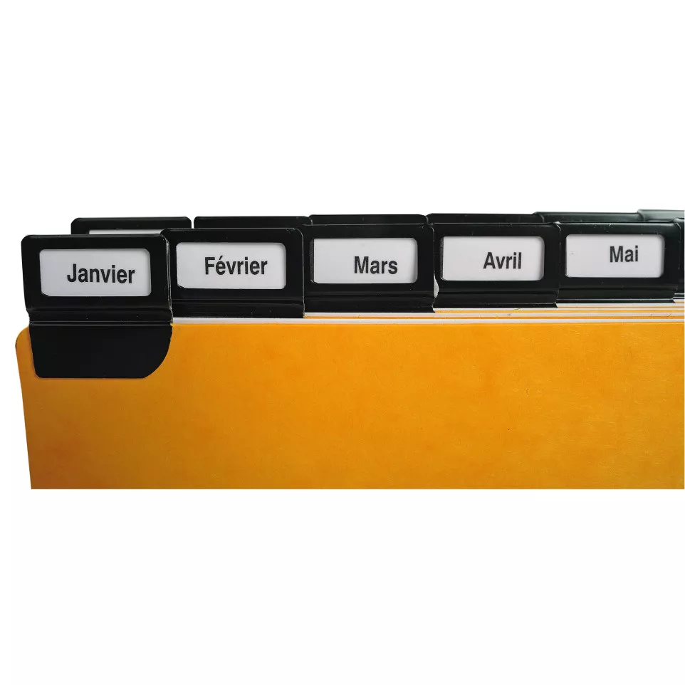 Paquet de 24 guides alphabétiques en...