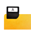 24 dividers 500 micron with alphabetical metallic tabs for vertical filing 148x105mm/ Pc.