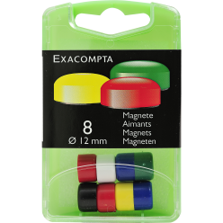  8 magneten F12 - 12mm diam...