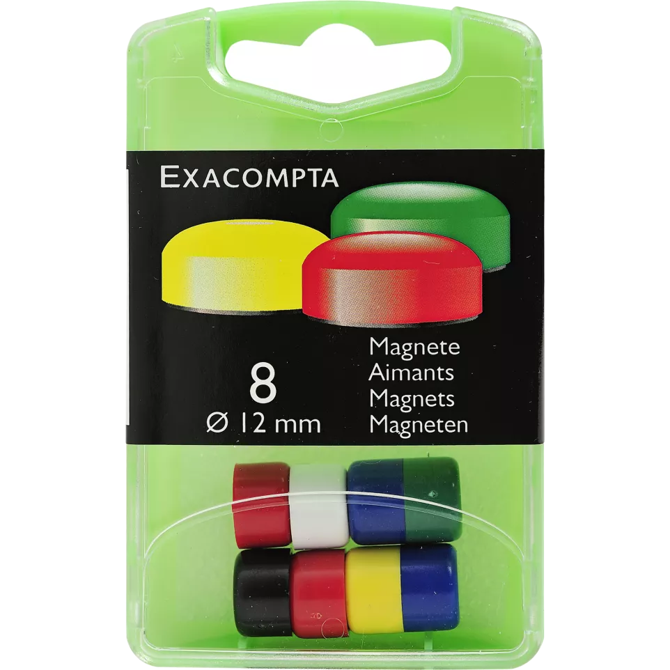 Boîte de 8 aimants F12 - 12mm de...