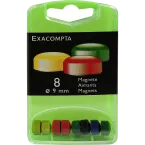 Boîte de 8 aimants F9 - 9mm de diamètre/ Pce