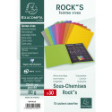Pack of 30 insert folders ROCKS 80- 22x31cm/ Pc.