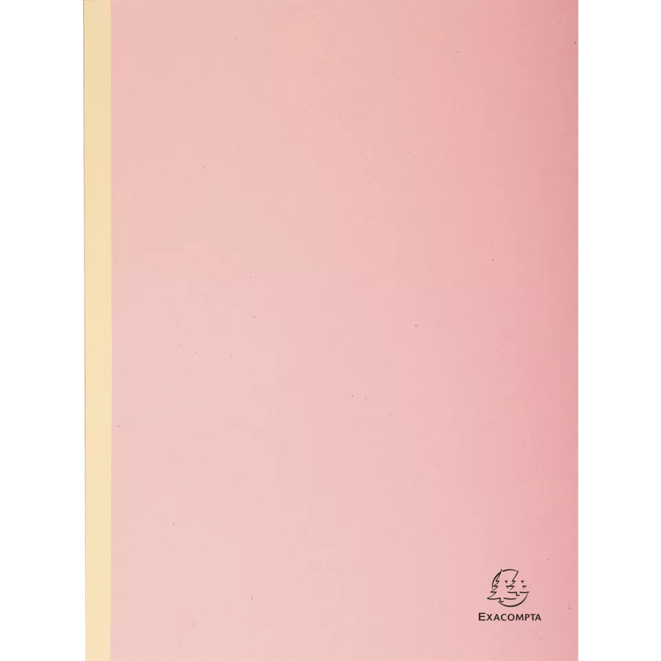 PK 25 map linnen rug FOREVER roze-/ St.