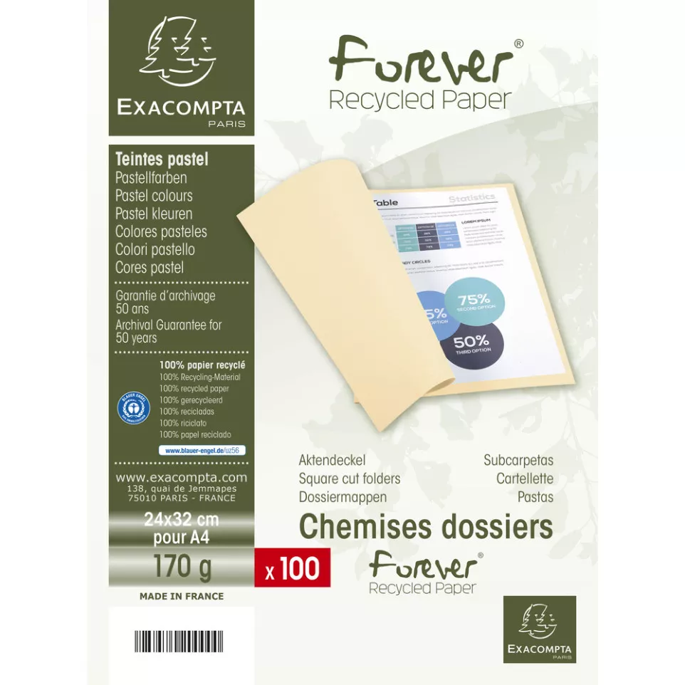 Forever Square Cut Folder 170gsm...