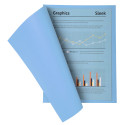 Pk 100 Folders SUPER 210 Dark Blue/ Pc.