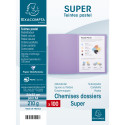 Pk 100 Folders SUPER 210 Dark Blue/ Pc.
