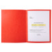 Pack of 25 square cut folders pressboard 225gsm - 24x32cm/ Pc.