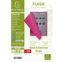 Pk 100 Insert Folders Flash 80g/ Pc.