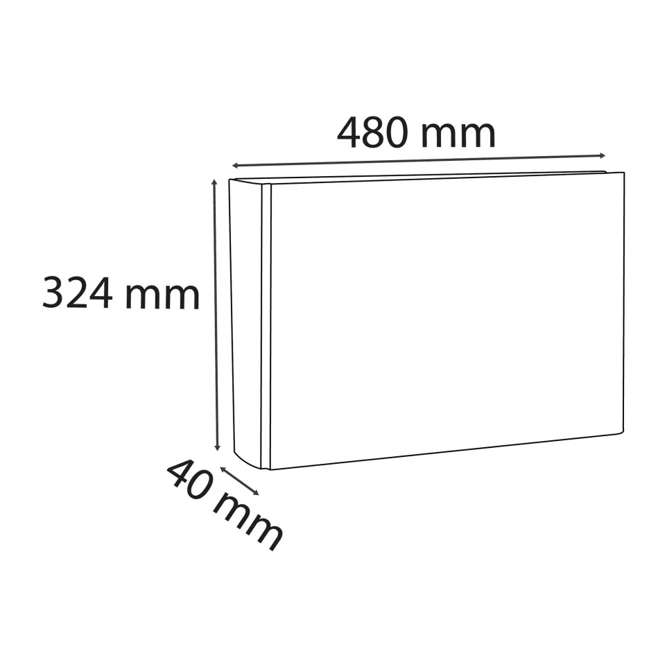 Ringmap PVC A3 horiz-on. 4R 30mm...