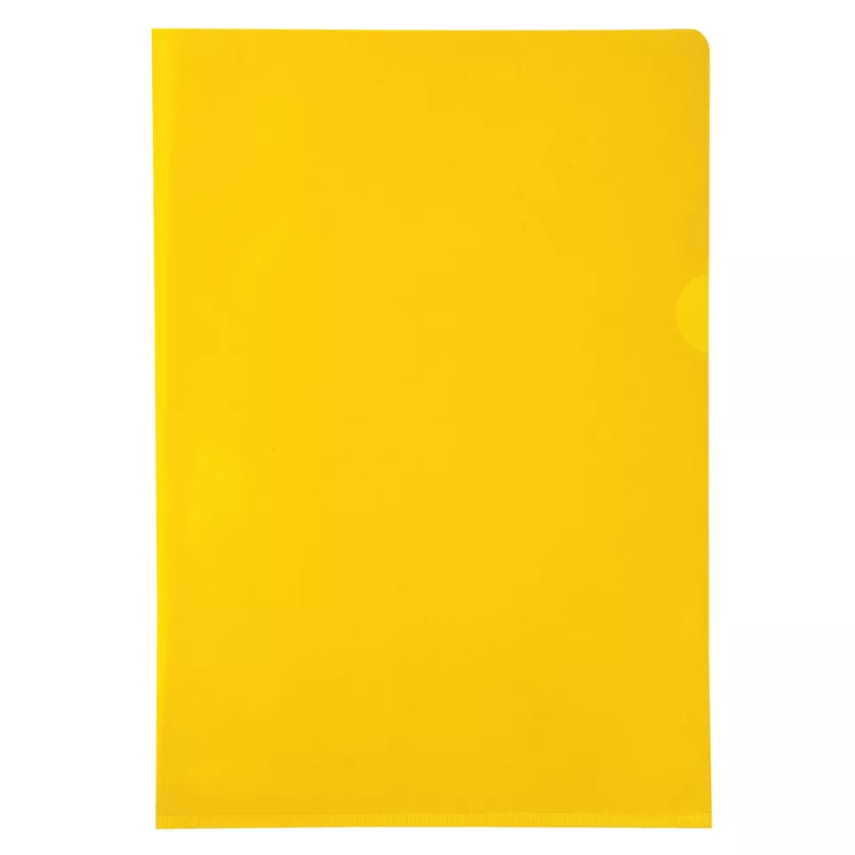 Pk 10 Cut Flush Fldr PVC A4 0.13mm...
