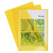 Pk 10 Cut Flush Fldr PVC A4 0.13mm Ast/ Pc.