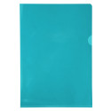 Sachet de 10 pochettes coin PVC lisse haute résistance 13/100e - A4/ Pce