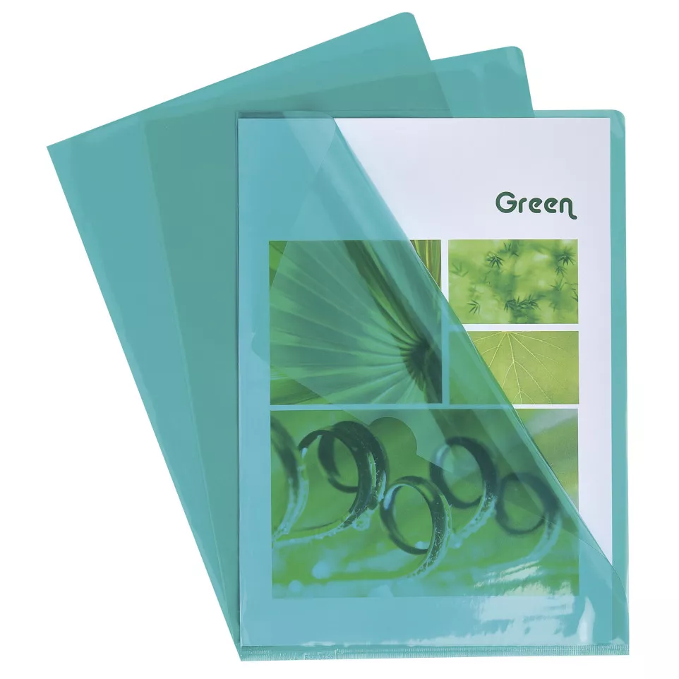 Sachet de 10 pochettes coin PVC lisse...