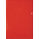 Sachet de 10 pochettes coin PVC lisse haute résistance 13/100e - A4/ Pce