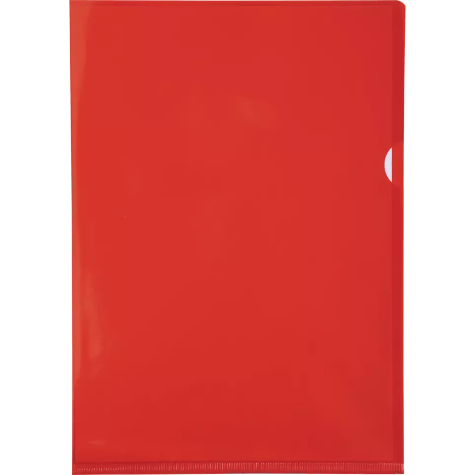 Pk 10 Cut Flush Fldr PVC A4 0.13mm...