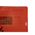 Sachet de 10 pochettes coin PVC lisse haute résistance 13/100e - A4/ Pce