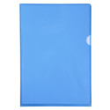 Pk 10 Cut Flush Fldr PVC A4 0.13mm Ast/ Pc.