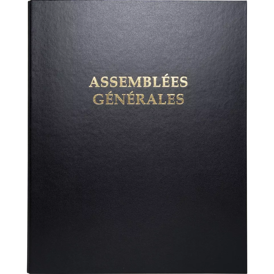 REL. REGISTRE ASSEMBLEES GENERALES-/ Pce