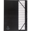 Sorteermap Ordonator- plastic ruiter 1-12/ St.