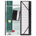 Sorteermap Ordonator- plastic ruiter 1-12/ St.