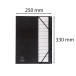 Multipart file Ordonator with elastic straps 12 numerial tabs from 1 to 12 - A4/ Pc.