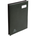 Signature book PVC, pocket on the page corner to maintain the document - 24 compartments/ Pc.