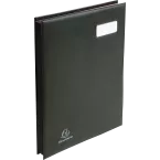 Signature book PVC, pocket on the page corner to maintain the document - 24 compartments/ Pc.