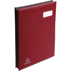 Signature book PVC, pocket...