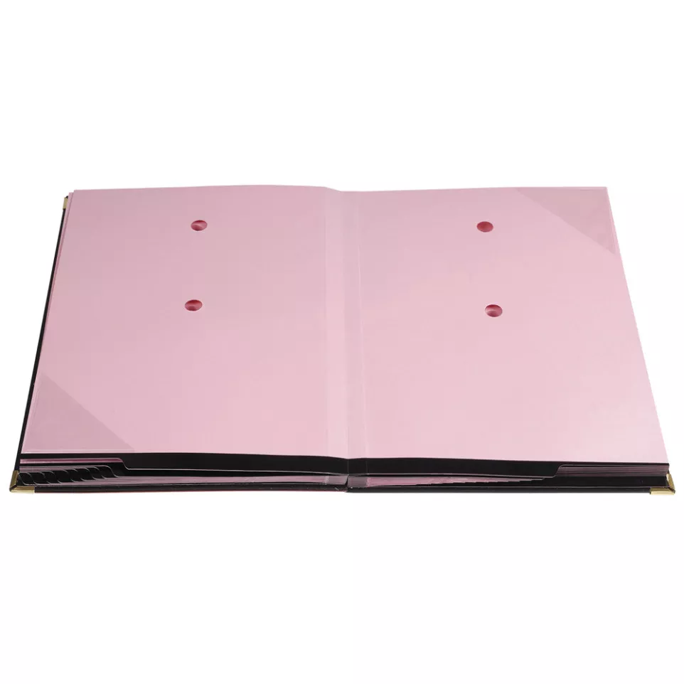Signature book PVC, pocket on the...