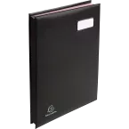 Signature book PVC, pocket on the page corner to maintain the document - 24 compartments/ Pc.