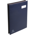 Signature book PVC, pocket on the page corner to maintain the document - 24 compartments/ Pc.