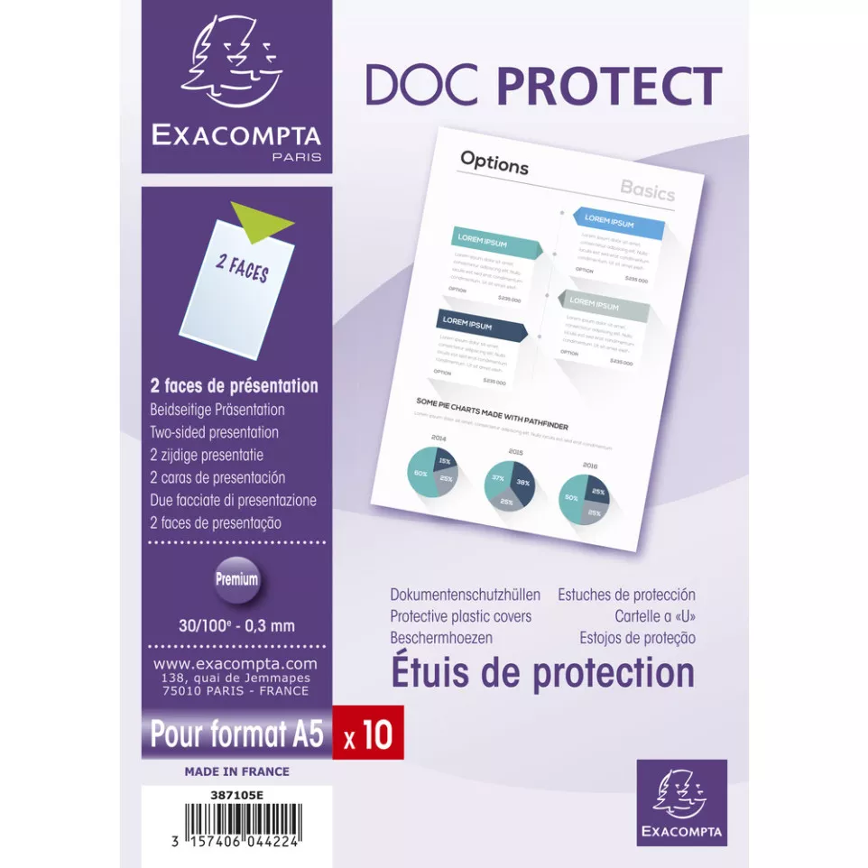 Sachet de 10 étuis de protection...