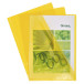 Pk 100 Cut Flush Fldr PVC A4 0.13mm Ast/ Pc.