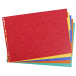 Intercalaires carte lustrée 400g 5 positions - A3/ Pce