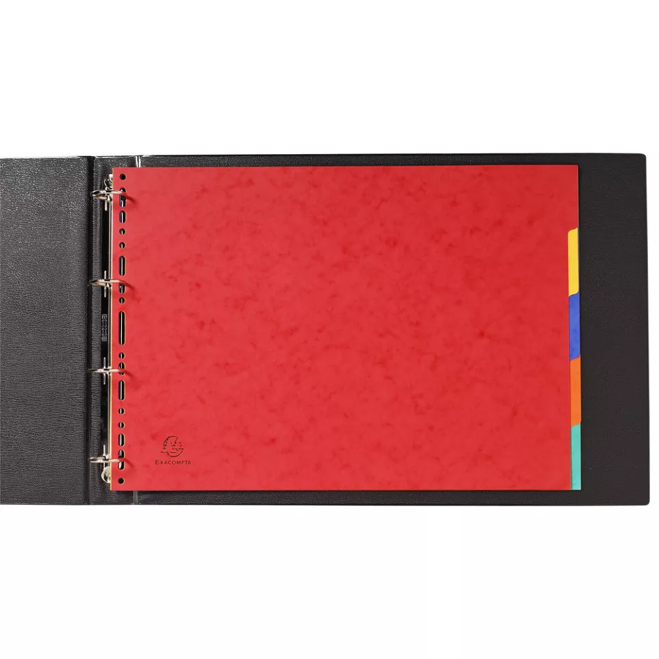 Intercalaires carte lustrée 400g 5...