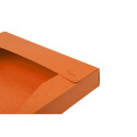 CARTOBOX glanskarton- rug 25mm oranje/ St.