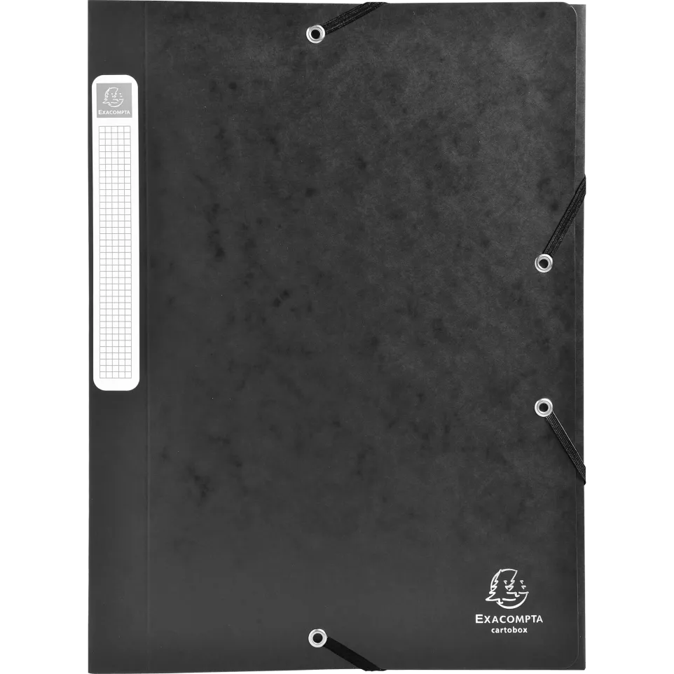 CARTOBOX glanskarton rug 40mm zwart-/...