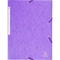 Chemise à élastiques Maxi capacity carte lustrée 425gm2 - A4/ Pce