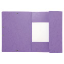 Chemise à élastiques Maxi capacity carte lustrée 425gm2 - A4/ Pce
