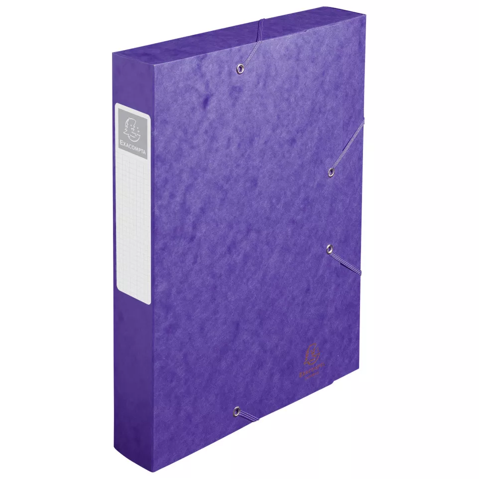 CARTOBOX glanskarton rug 60mm paars-/...