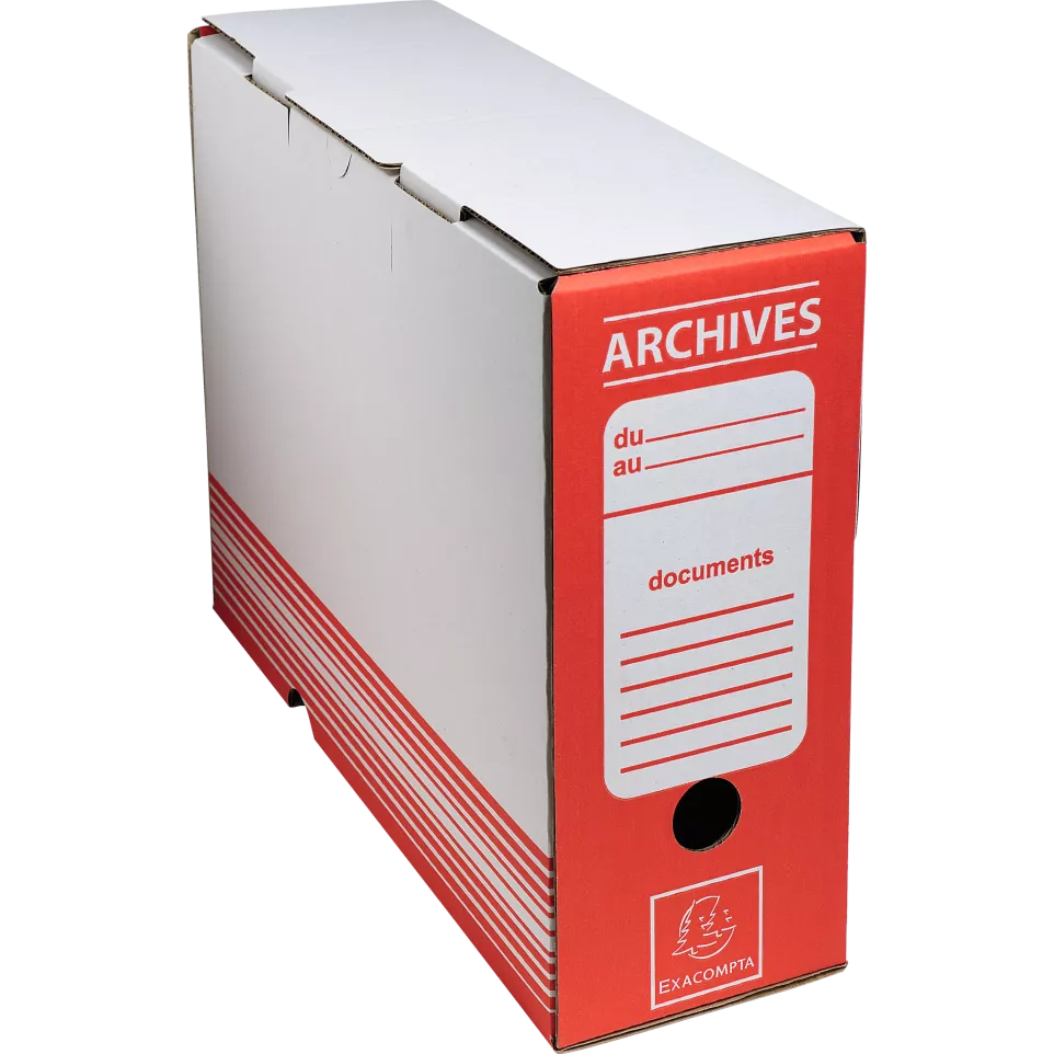 Boite archive Dos 100mm carton ondulé...