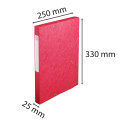 Boite de classement Cartobox Dos 25mm Carte lustrée - A4/ Pce