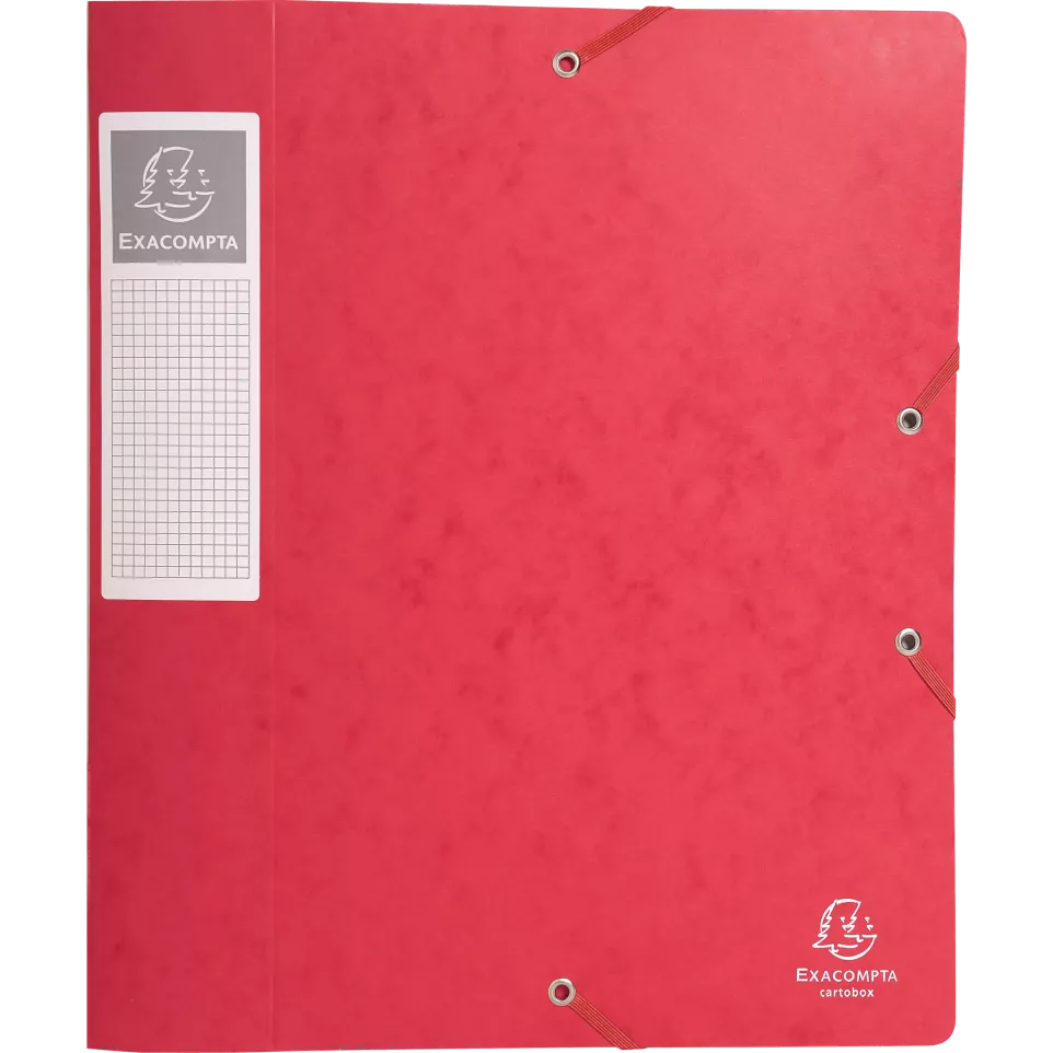 CARTOBOX glanskarton rug 60mm rood-/ St.