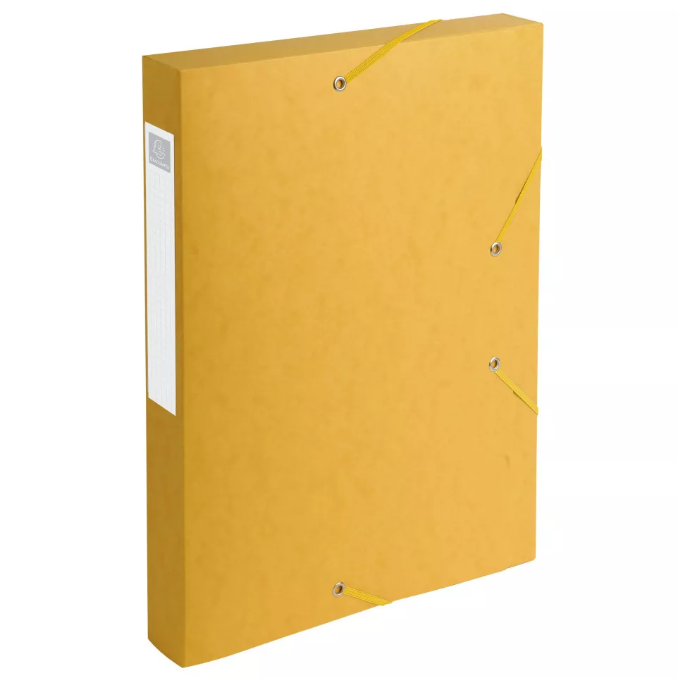 CARTOBOX glanskarton rug 40mm geel-/ St.