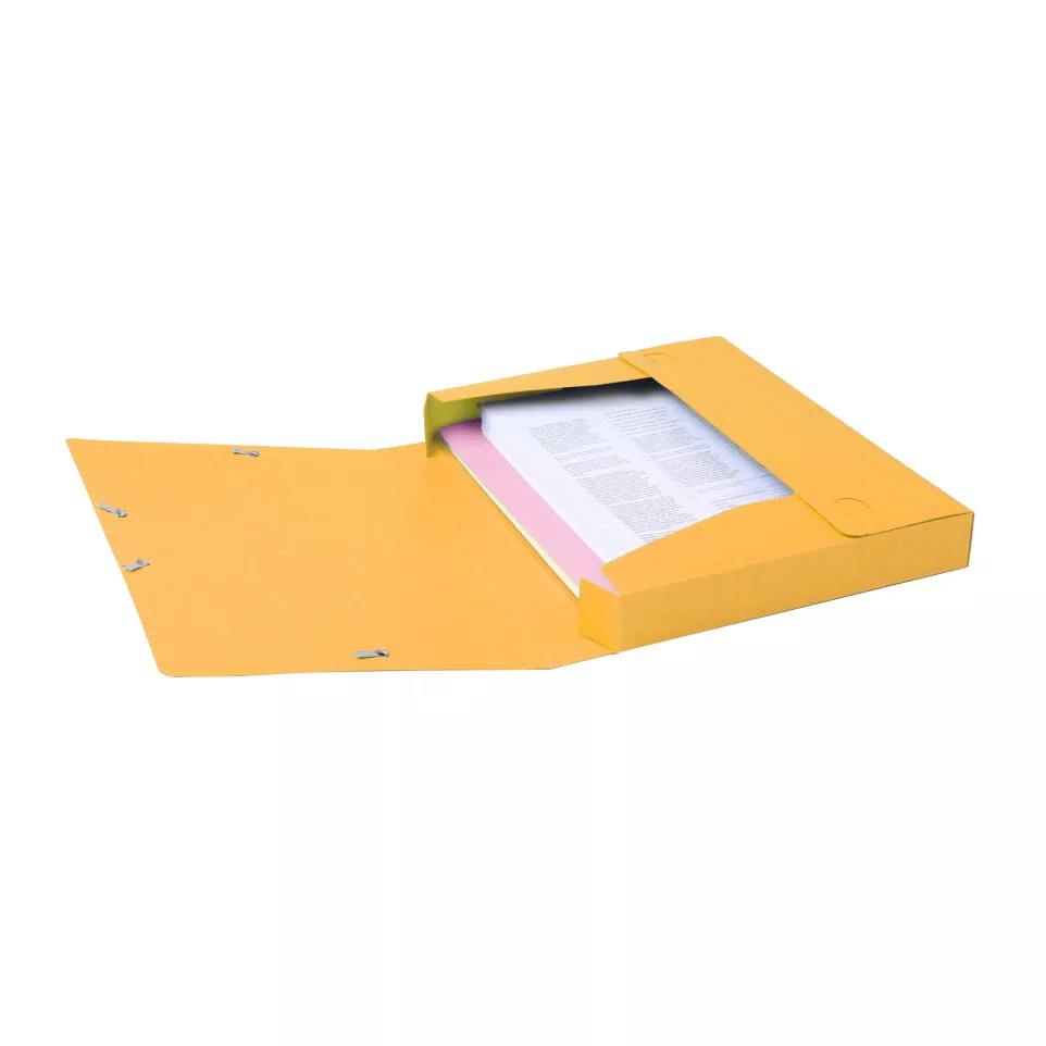 CARTOBOX glanskarton rug 40mm geel-/ St.